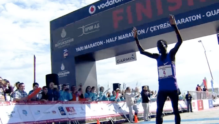 Ali Kaya'dan yarı maratonda Avrupa rekoru