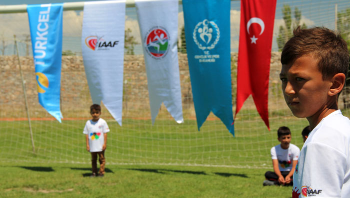 IAAF Çocuk Atletizmi'ne ilgi yoğun