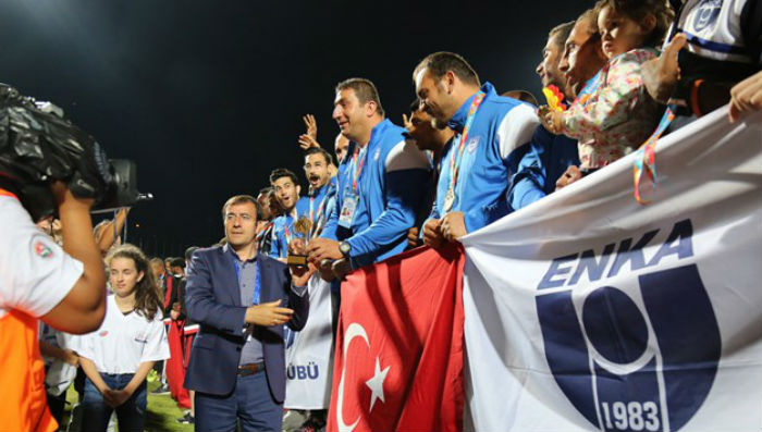 ENKA kulüplerde Avrupa şampiyonu oldu