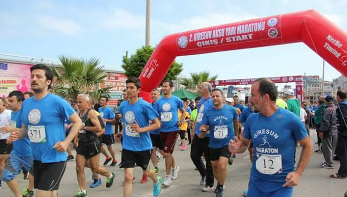 2. Giresun Yarı Maratonu Koşuldu