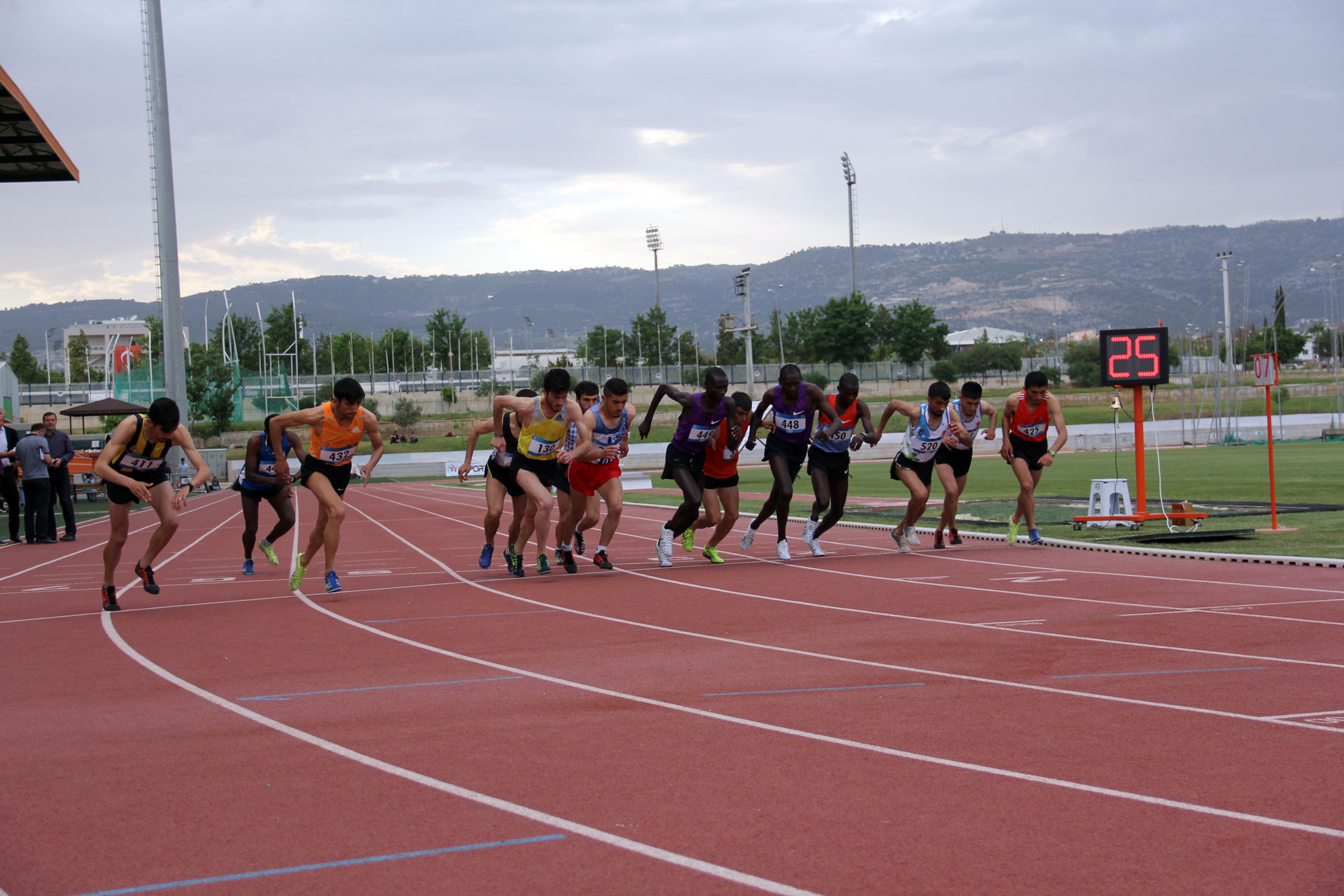 10,000 Metre Şampiyonası'nda müthiş mücadele