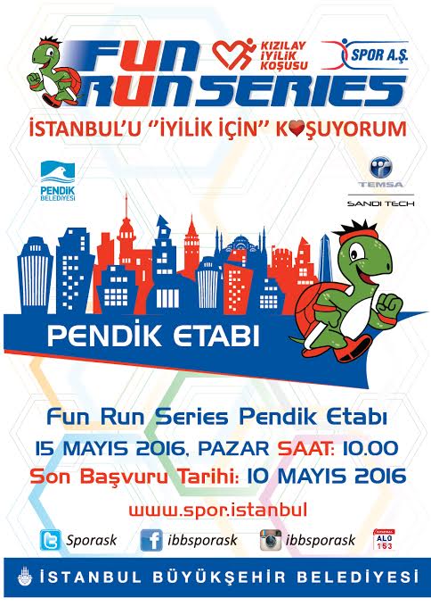 Fun Run Series "iyilik için" Pendik'te