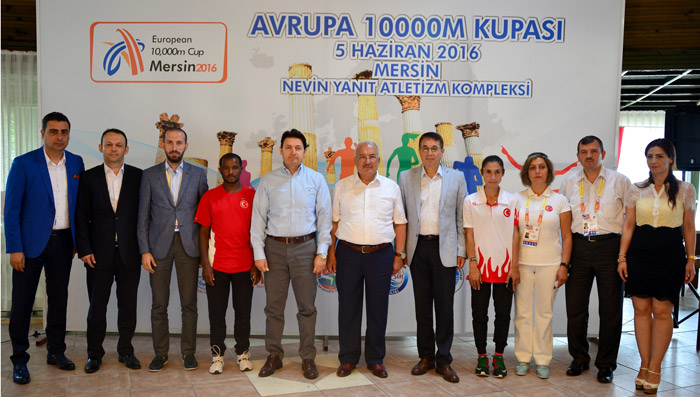 Avrupa 10.000 Metre Kupası'nın basın toplantısı yapıldı