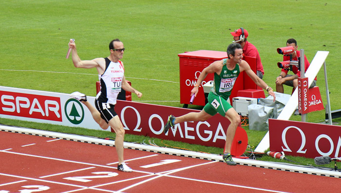 4x400 metrede finali çeyrek saniyeyle kaçırdık