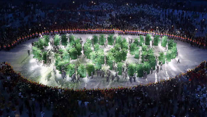 Rio 2016 Olimpiyat Oyunları açılışı yapıldı