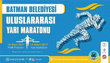 Uluslararası Batman Belediyesi Yarı Maratonu