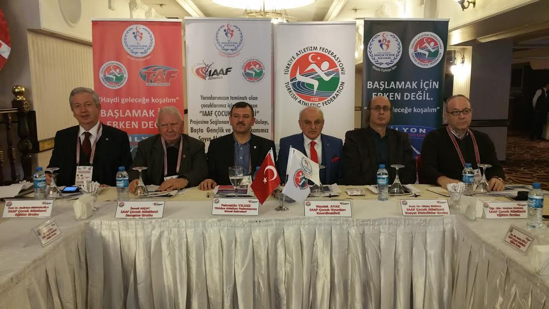 IAAF Çocuk Atletizmi Yeni Dönem Startını Ankara'da Verdi