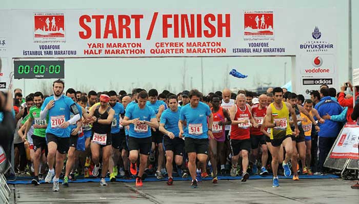 İstanbul Yarı Maratonu'na yıldız yağıyor