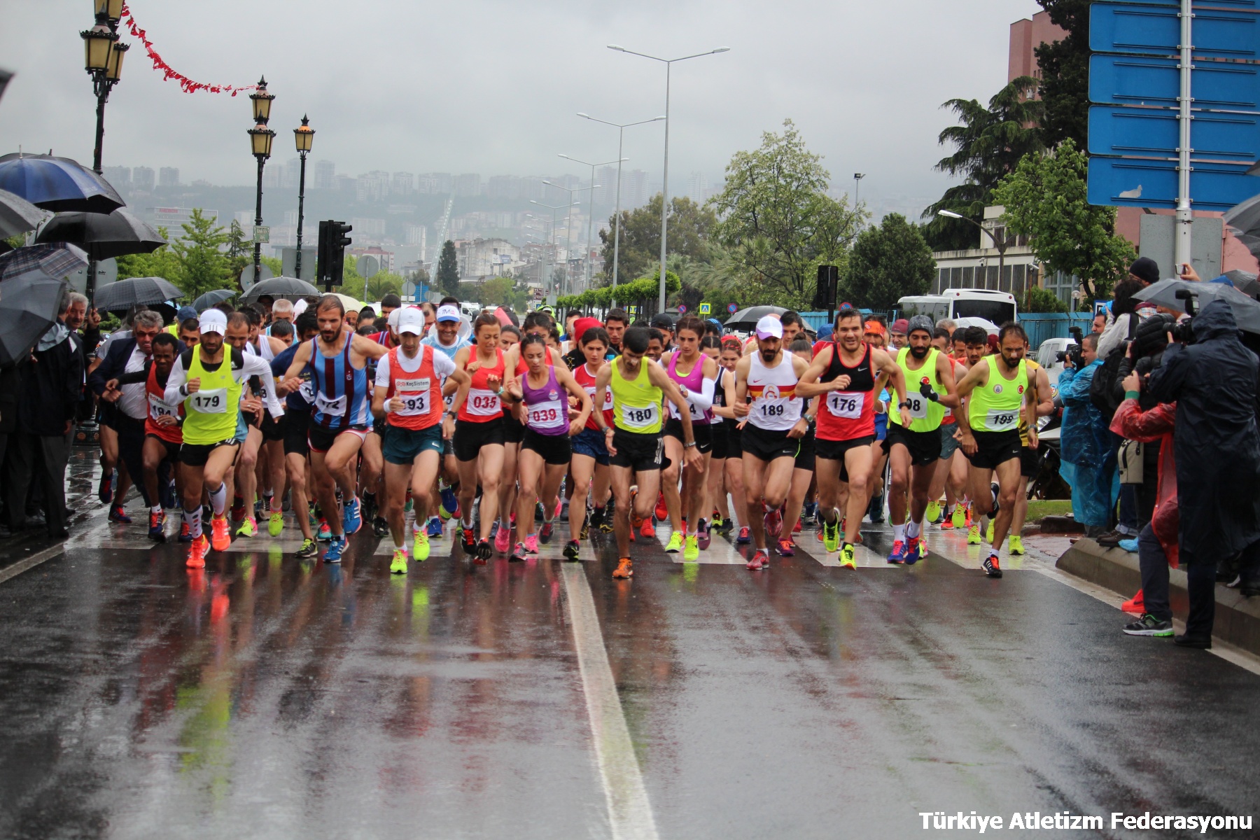 19 Mayıs yarı maratonu ve Kulüpler yarı maratonu Samsun