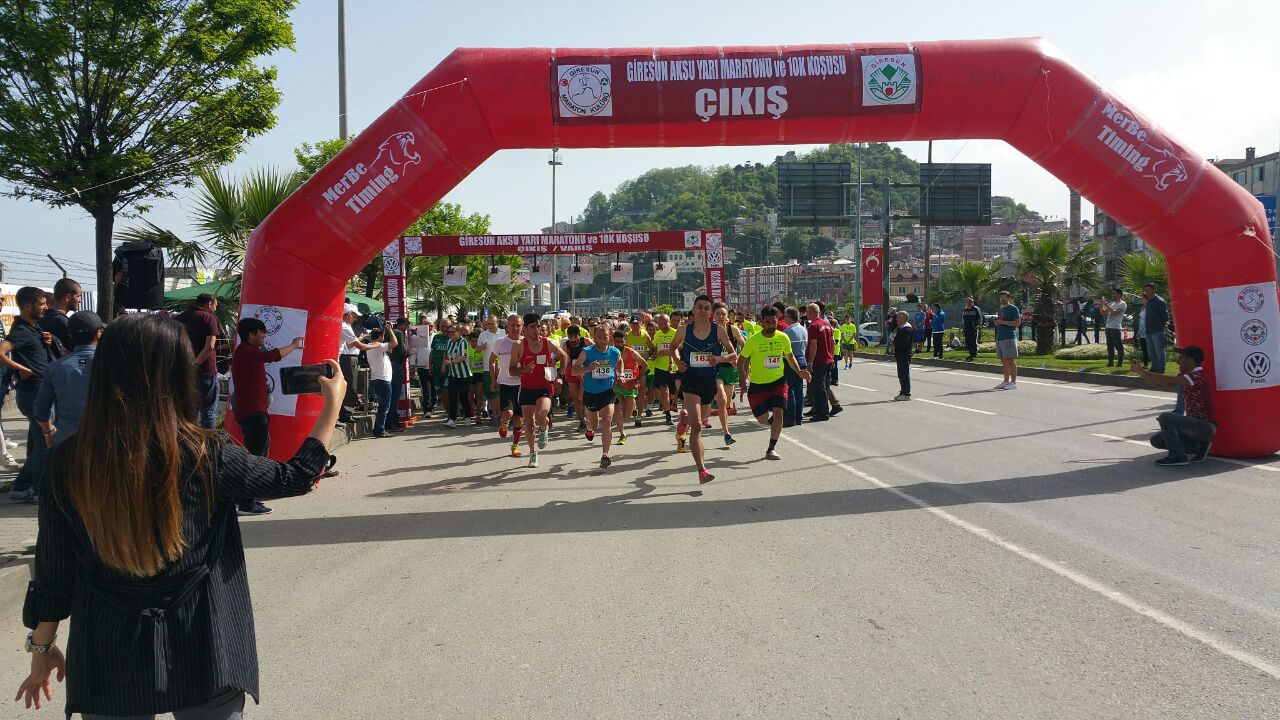 3. Giresun yarı maratonu yapıldı