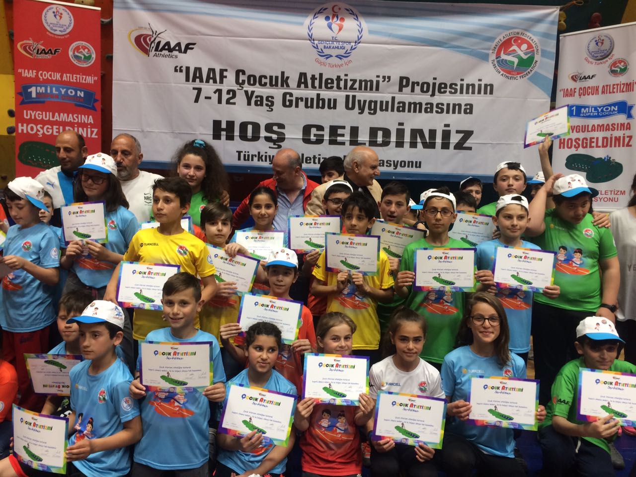 IAAF Çocuk Atletizm Projesi Niğde'de