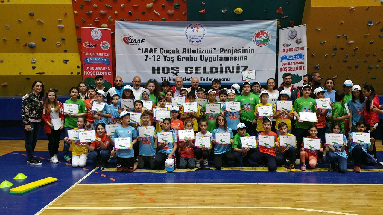 IAAF Çocuk Atletizmi Projesi Gaziantep'de