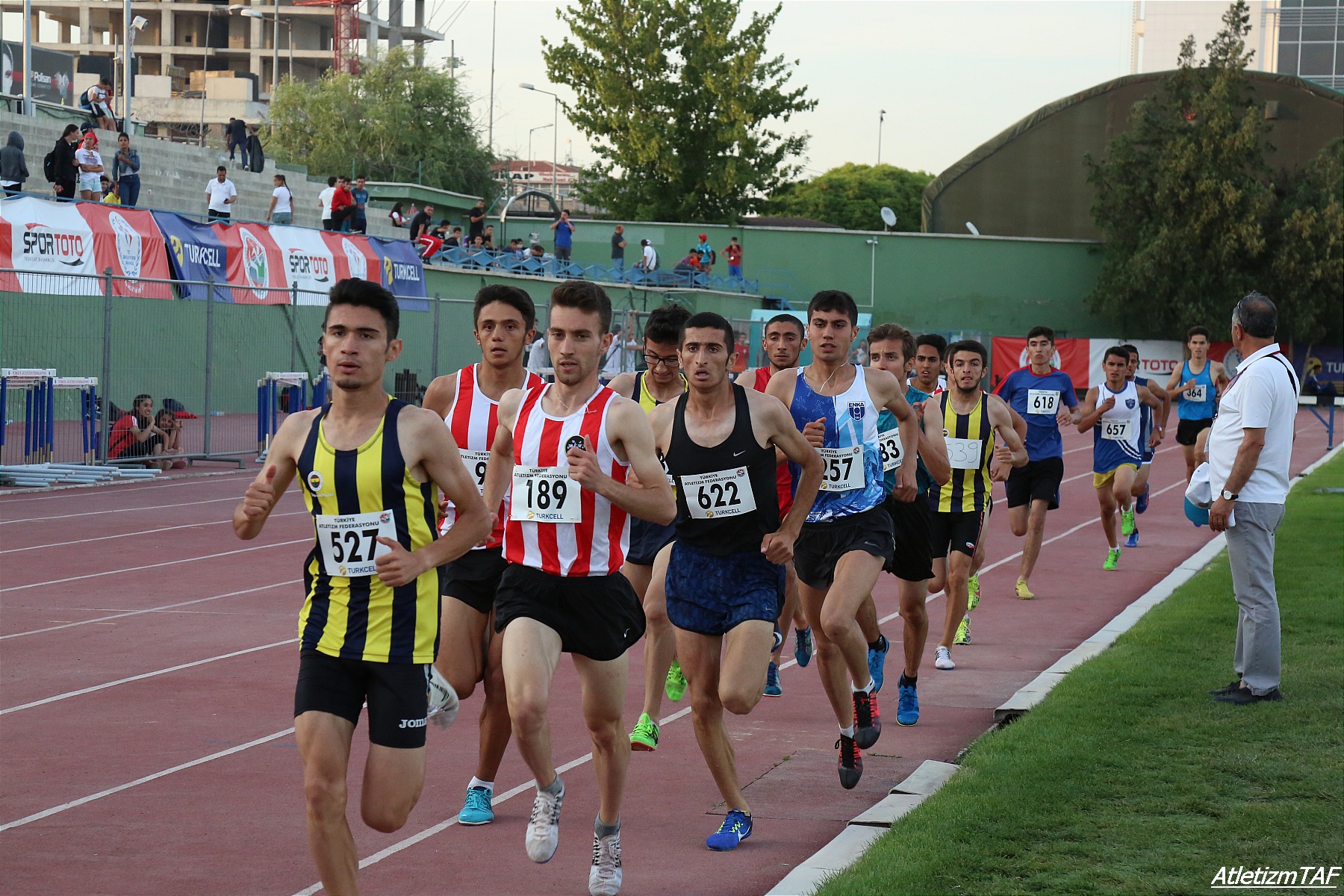Yıldızlar Türkiye Birinciliği'nde 660 atlet yarıştı