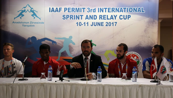 Sprint Relay Cup'ın basın toplantısı yapıldı