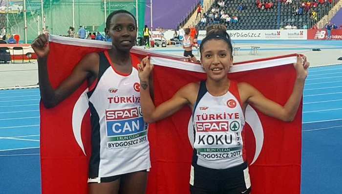 10,000 metrede Yasemin şampiyon, Büşra üçüncü