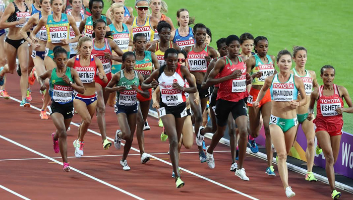 Yasemin 10,000 metre finalinde 11. oldu