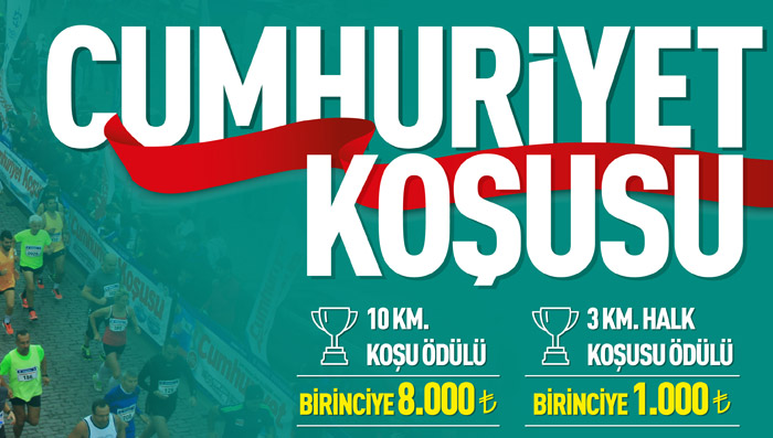 Kocaeli Cumhuriyet Koşusu 29 Ekim'de