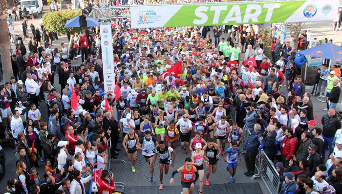 Mersin Maratonu dünya listesinde tırmanıyor