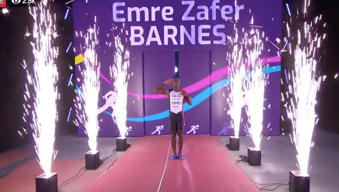 Emre Zafer 60 metrede dünya sekizincisi