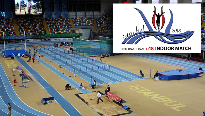 İstanbul'da dört ülkenin U18 atletleri yarışacak