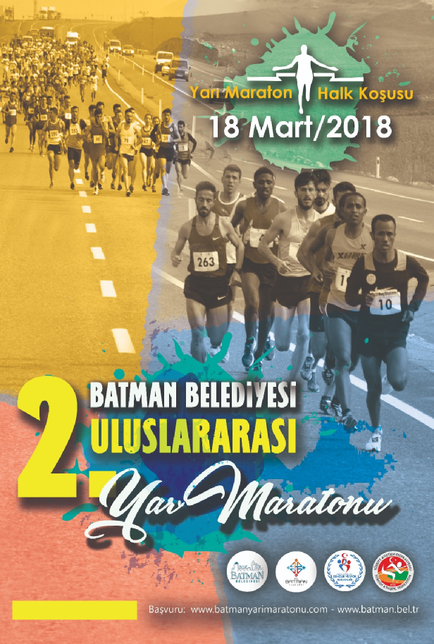 2. Uluslararası Batman Belediyesi yarı maratonu