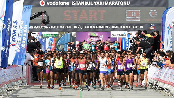 Gözler İstanbul Yarı Maratonu'na çevrildi