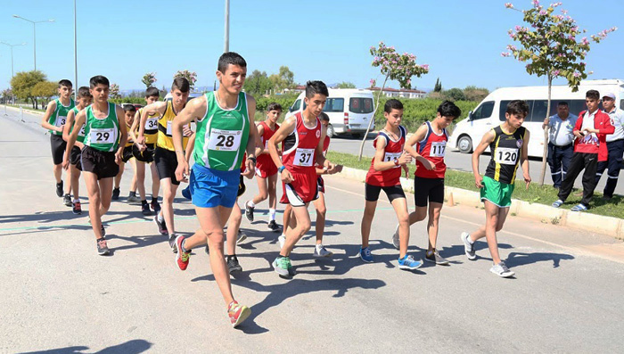 Yürüyüşte ligin ilk etabı Mersin'de yapıldı