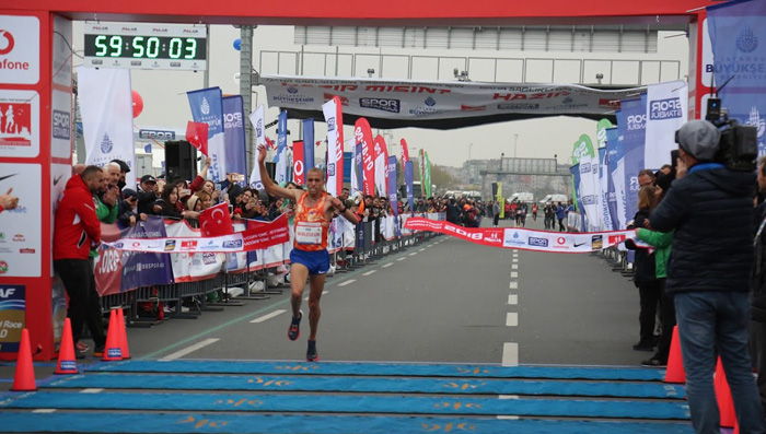 İstanbul Yarı Maratonu'nda rekorların günü