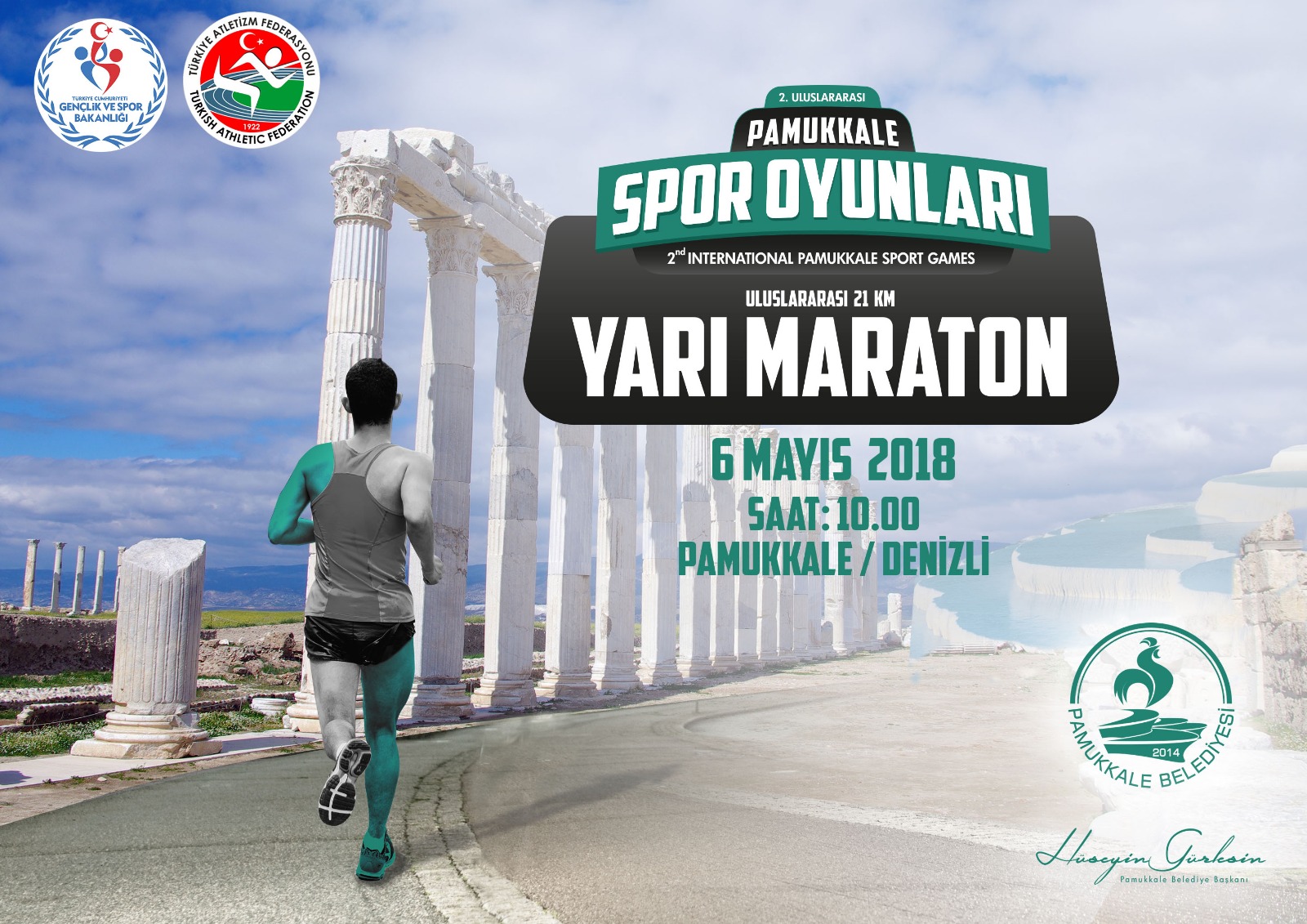 2. Uluslararsı Pamukkale Yarı Maratonu