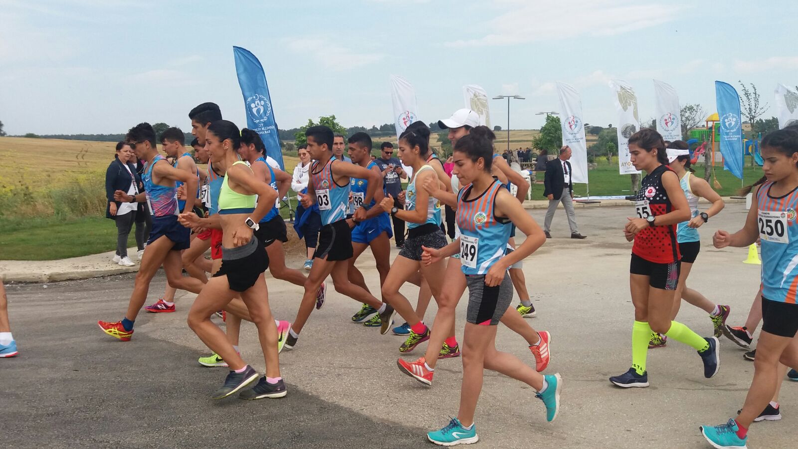 Spor Toto Yürüyüş Ligi TROIA etabı Çanakkale'de yapıldı