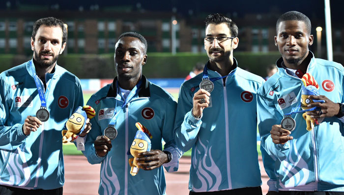 4x100'de altın kılpayı kaçtı