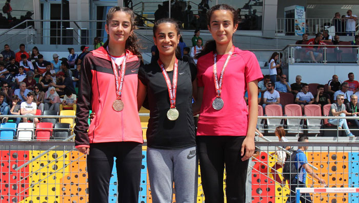 U18 Türkiye Atletizm Şampiyonası 1. gün sonuçları