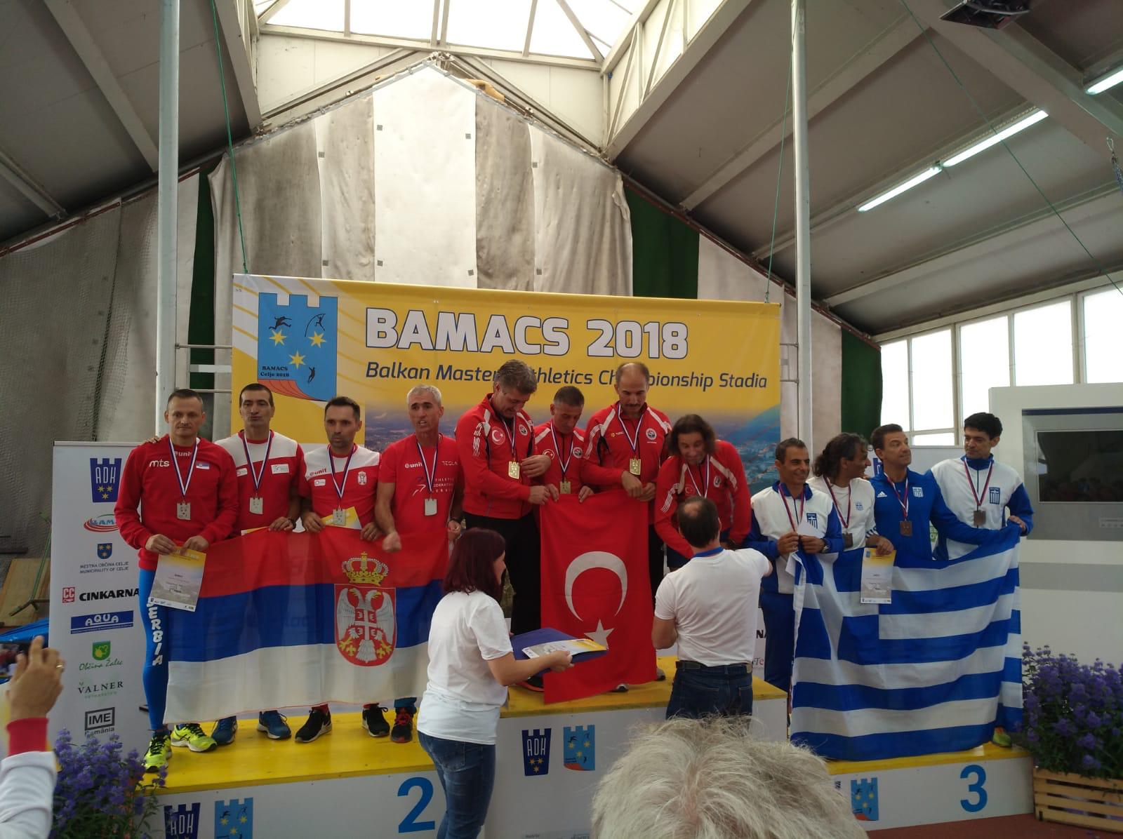 Masterler Balkan Atletizm Şampiyonası sona erdi