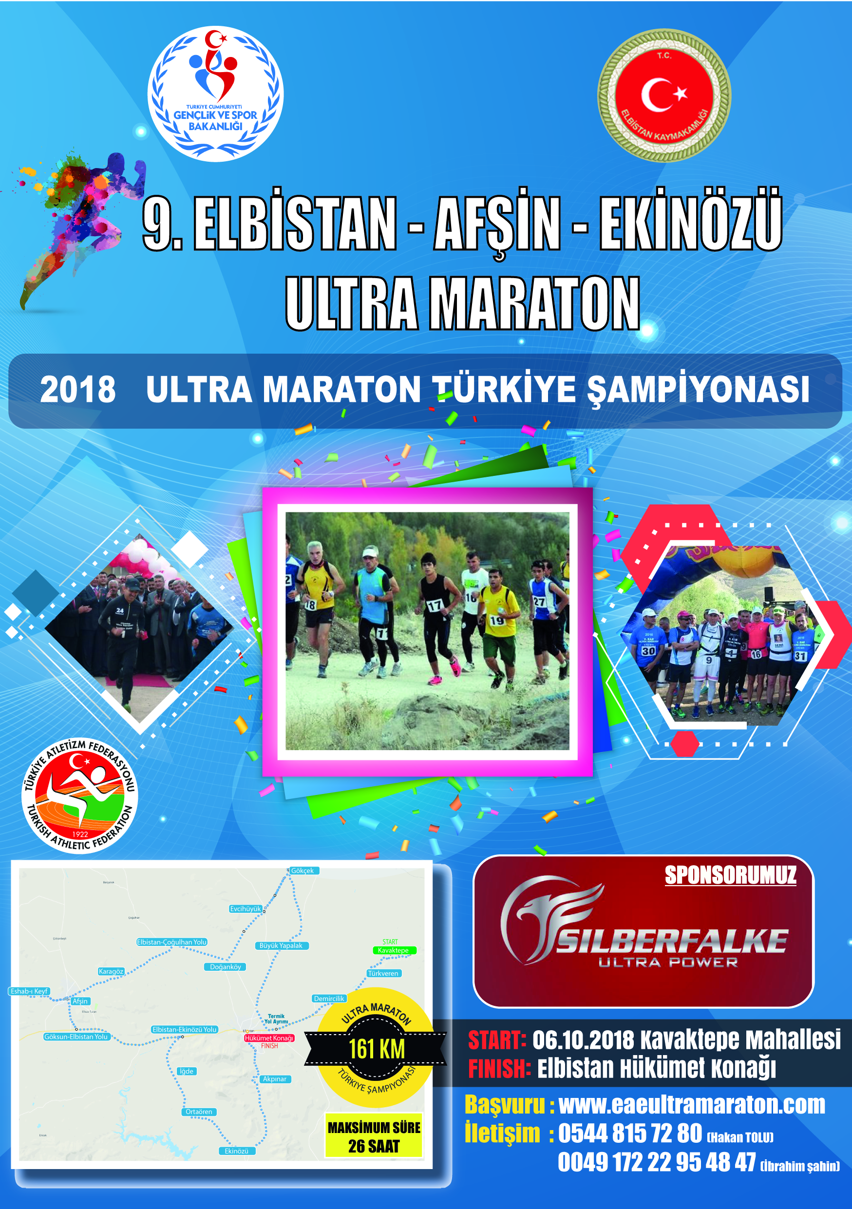 9. Elbistan Afşin Ekinözü Ultramaraton Türkiye Şampiyonası
