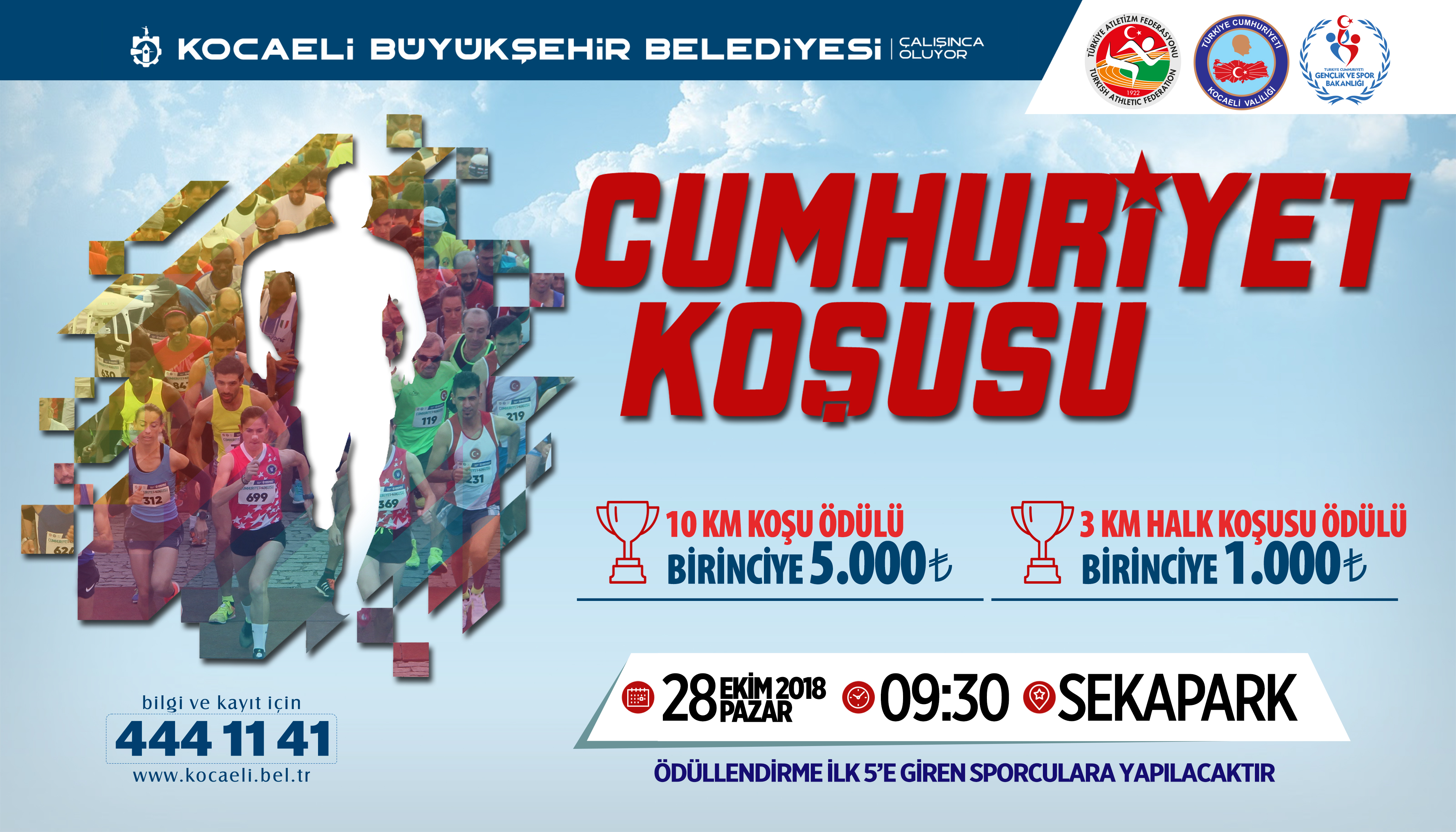 Kocaeli Cumhuriyet Koşusu 28 Ekim’de