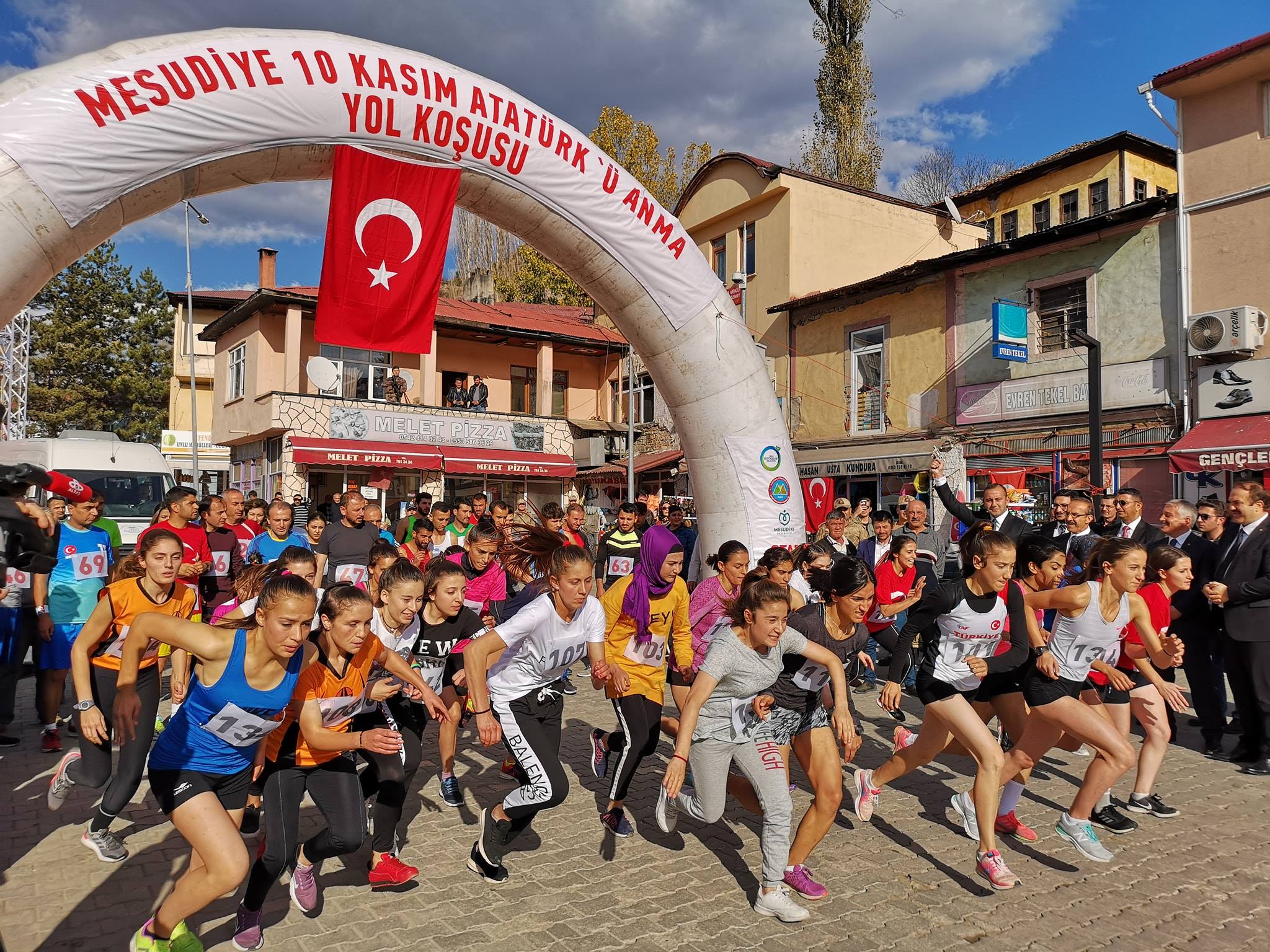 Mesudiye 10 Kasım Atatürk’ü anma yol koşusu sonuçları