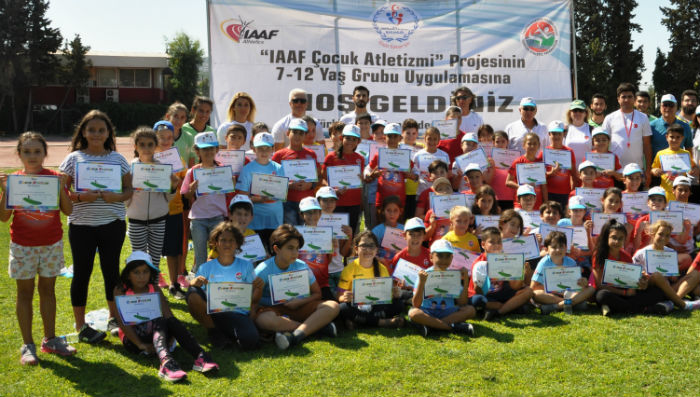 IAAF’tan Türkiye Çocuk Atletizmi  Projesine büyük övgü