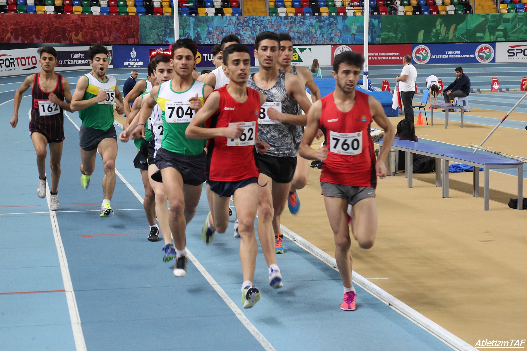 Türkiye U18 Salon Atletizm Şampiyonası sonuçları