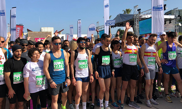 Bodrum, Global Run ile rengarenk oldu