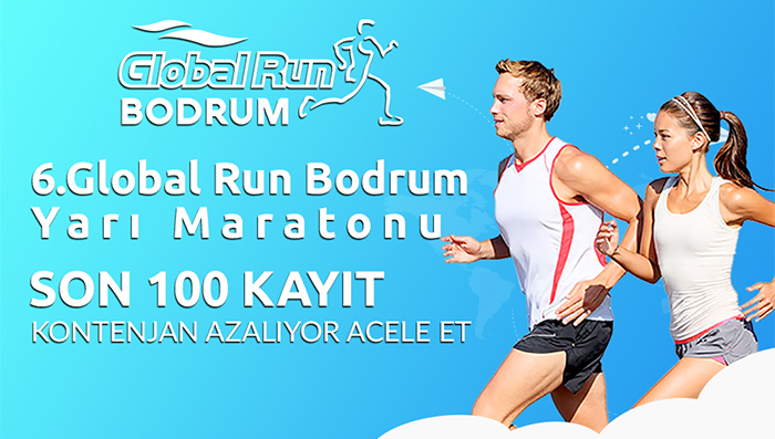 Global Run Bodrum'da kontenjan dolmak üzere