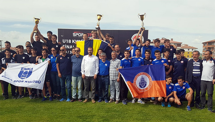 U18 Ligi'nde şampiyonluklar Fenerbahçe ile ENKA'nın
