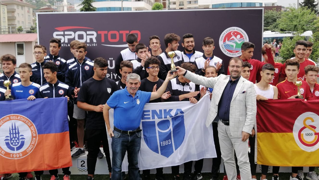 U16 Atletizm Ligi'nde şampiyonluklar ENKA'nın