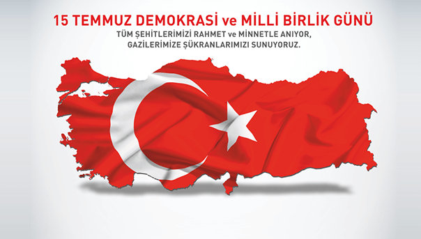 15 Temmuz Demokrasi ve Milli Birlik Günü mesajı