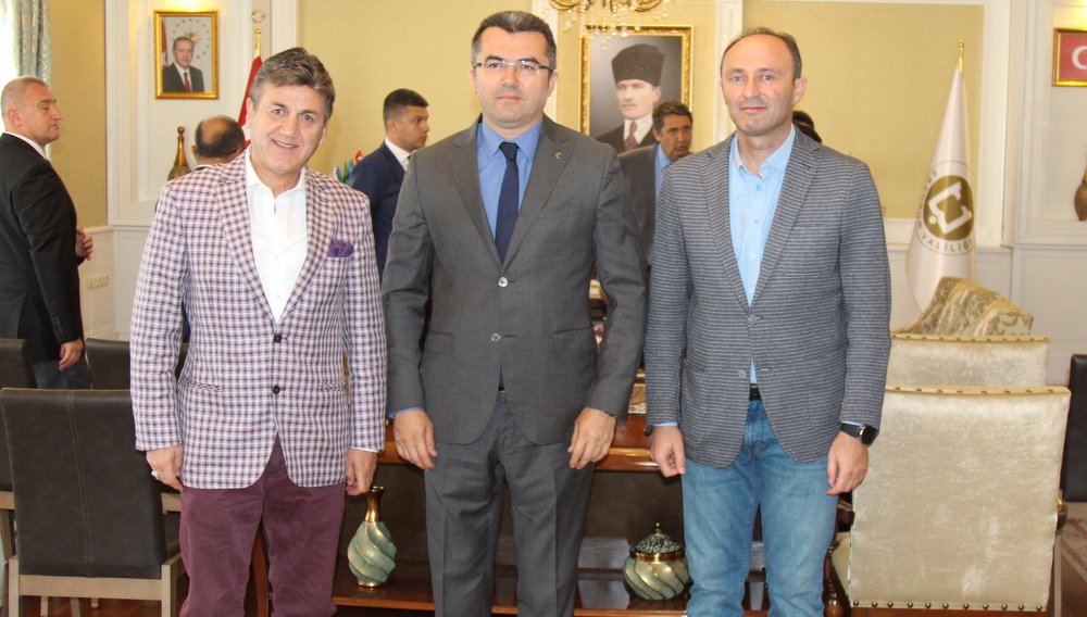 TAF'tan Erzurum Valisi ve Belediye Başkanı'na ziyaret