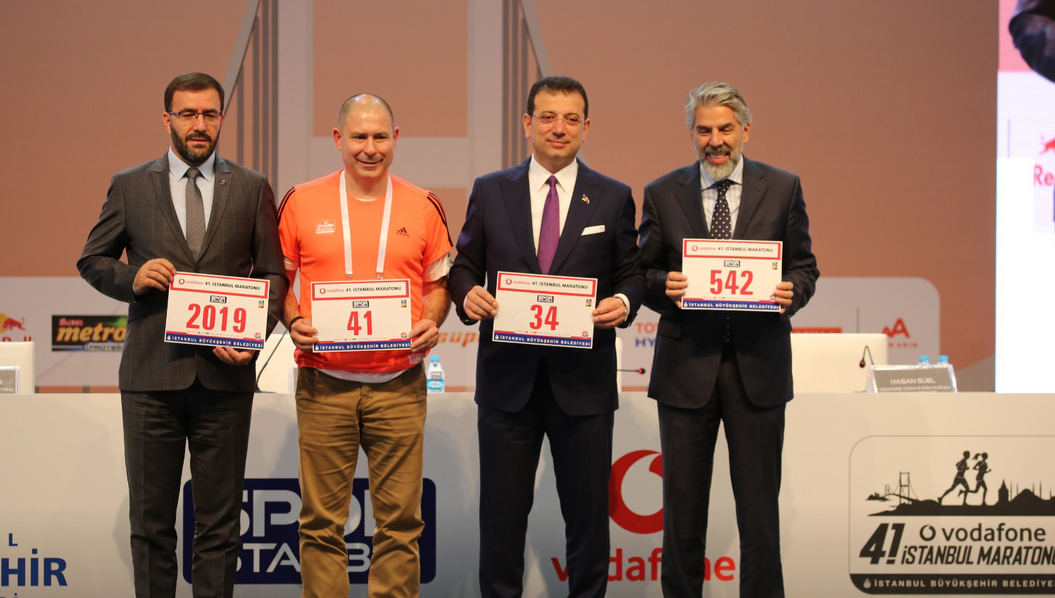 Maraton Fuarı'nda yoğun kalabalık