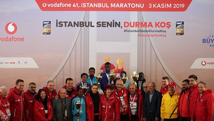 İstanbul Maratonu'nda yine parkur rekoru çıktı
