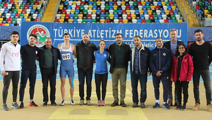 50 metrede yedi Türkiye rekoru yenilendi