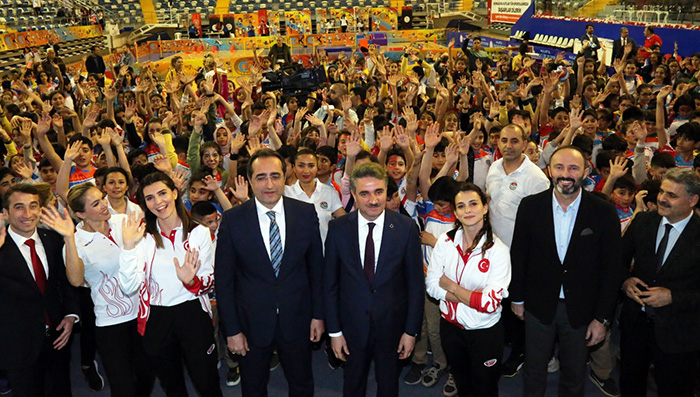 Malatya'da Çocuk Atletizmi şenliği yaşandı