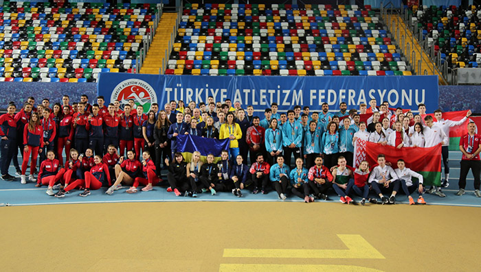 U18 Indoor Match'ı Milli Takım kazandı