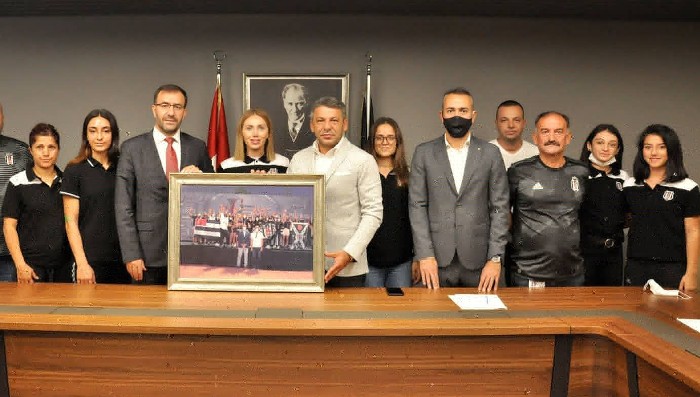 Başkan Çintimar'dan Beşiktaş'a ziyaret